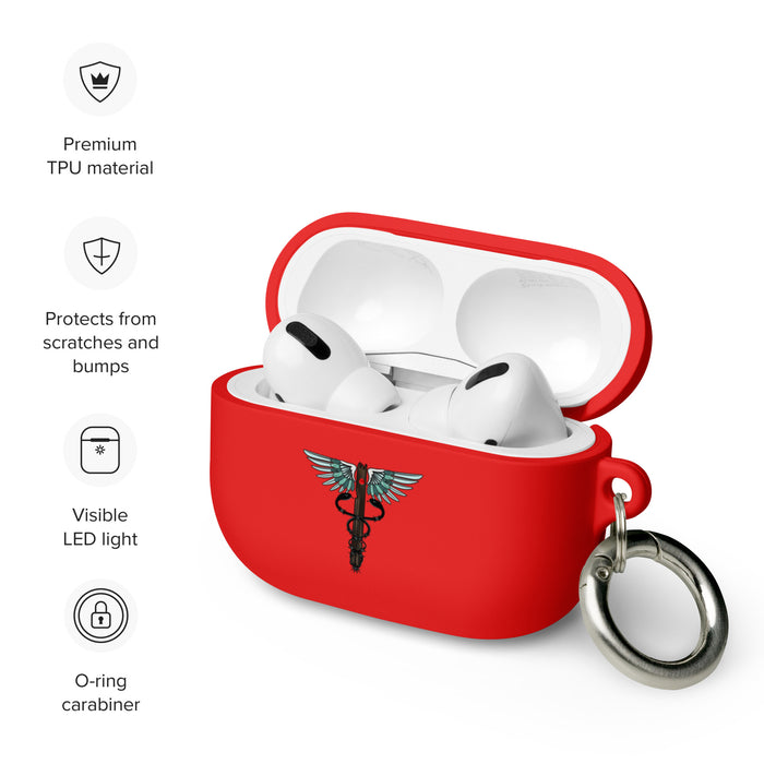 Cowgirl Caduceus Rubber Case for AirPods®