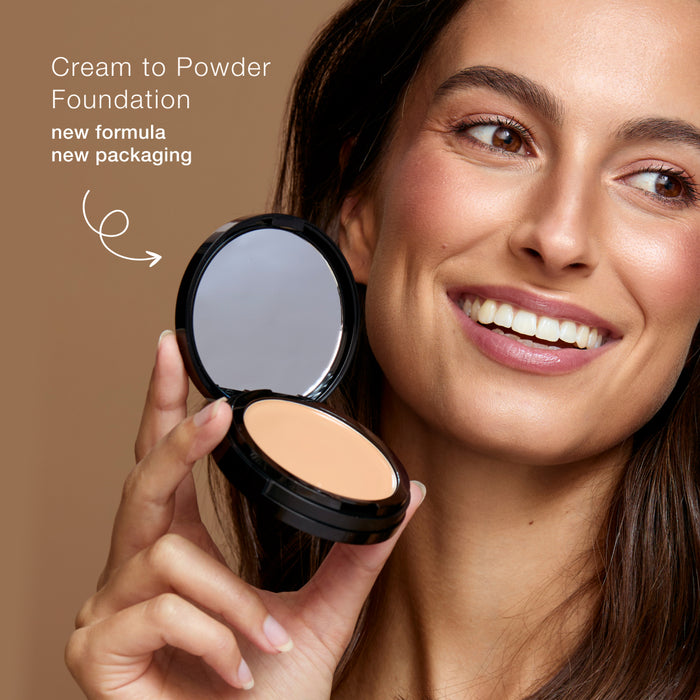 Cream to Powder Foundation Light Honey