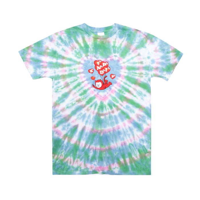 RIPNDIP Cupids Nightmare Tee (Blue/Pink Heart Dye)