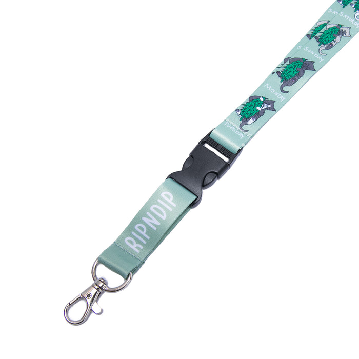 361981 Days Of The Week Lanyard (Pistachio)