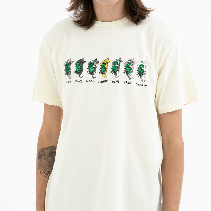 RIPNDIP Days Of The Week Tee (Natural)