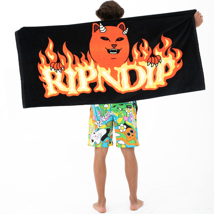 RIPNDIP Devils Work Beach Towel