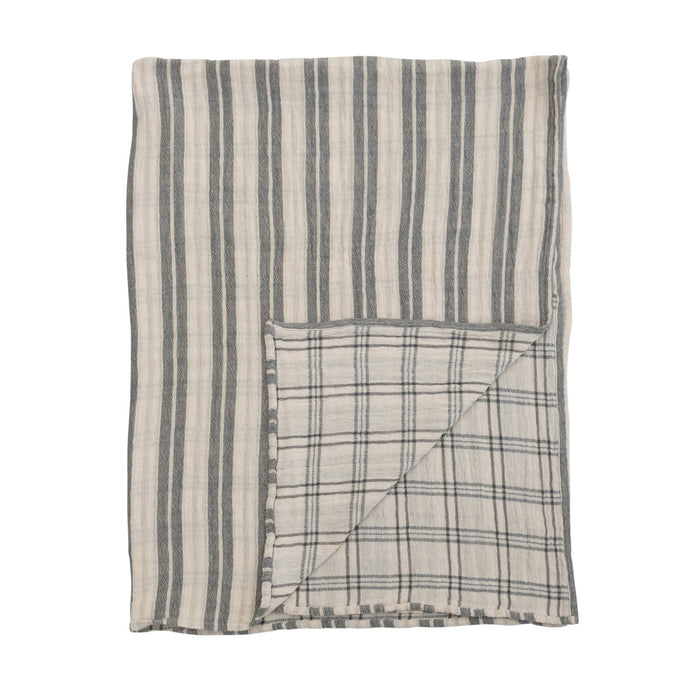 Double-Sided Cotton Tablecloth
