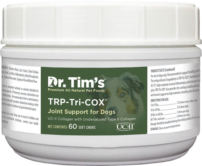 Dr. Tim's TRP-Tri-COX Joint Support Dog Supplement