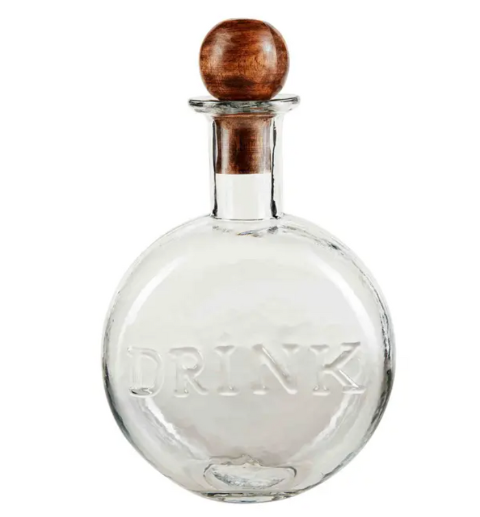 Drink Glass Decanter - Pine & Moss