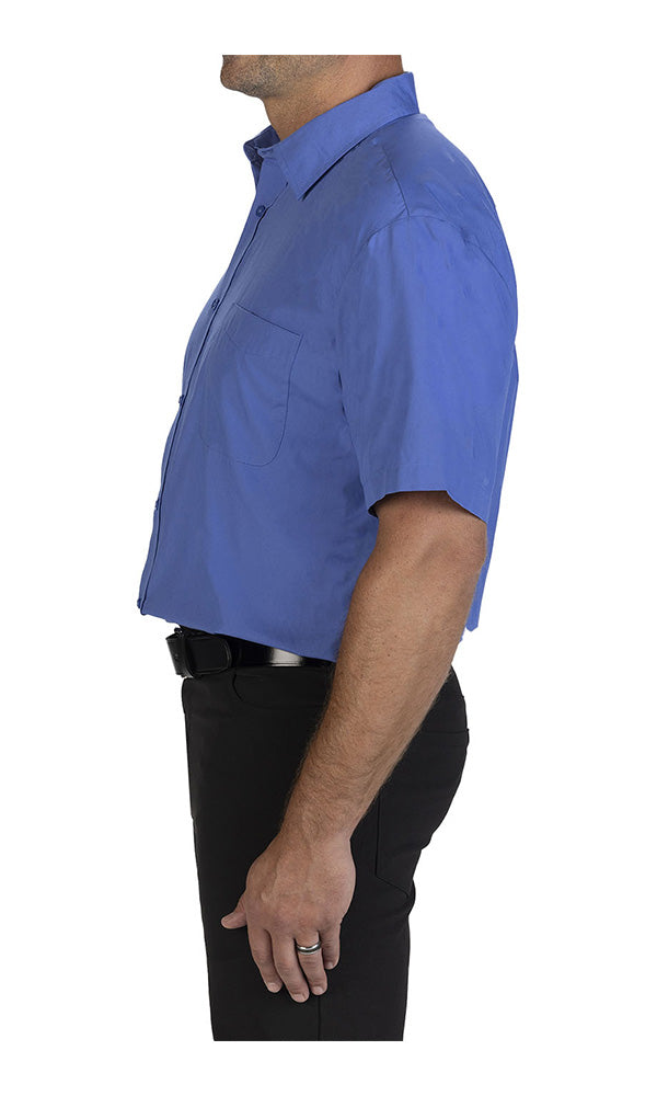 Edwards® Essential Broadcloth Short Sleeve Mens Shirt