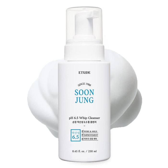 ETUDE SOON JUNG Ph 6.5 Whip Cleanser غسول الوجه الكريمي من ايتود هاوس