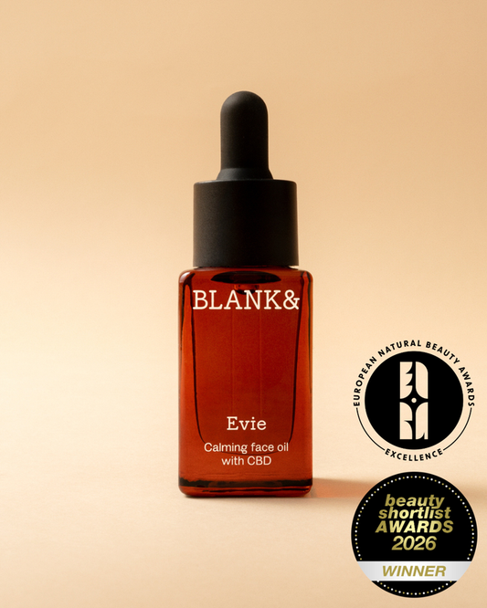 Evie primary packaging  award winning product