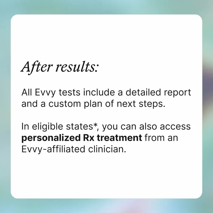 Evvy Vaginal Health Test + Expanded PCR Panel