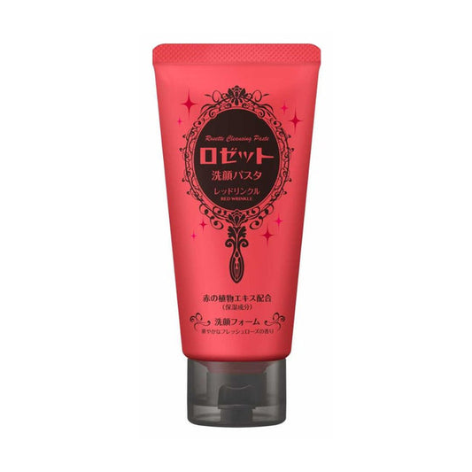 ROSETTE Face Wash Paste Red Clay Wrinkle 120g | Isetan KL Online Store