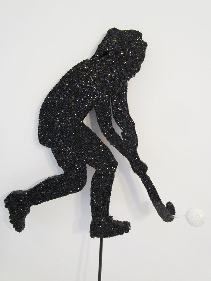 Female Field Hockey cutout - Designs by Ginny