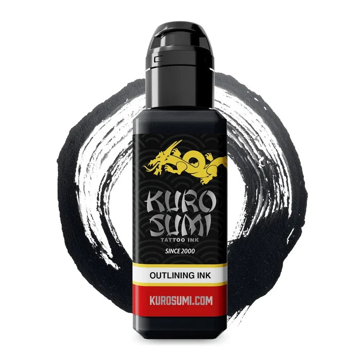 Fine Line Tattoo Ink - Kuro Sumi - Black