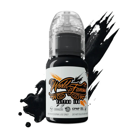 Fine Line Tattoo Ink - World Famous- Blackout