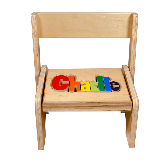 Flip Back Name Stools