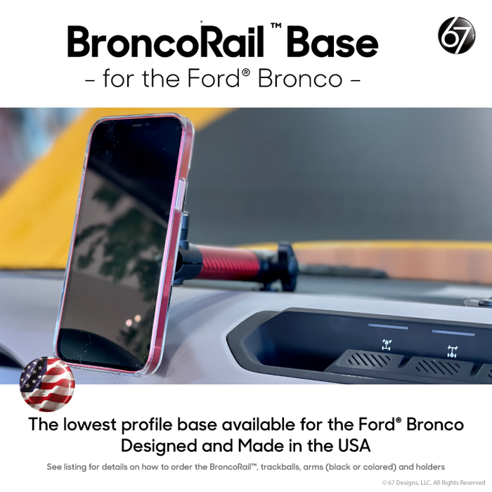 Ford® BroncoRail™ with Series 55 Rail (2021-Present)