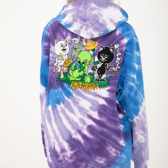 RIPNDIP Friday Jr Hoodie (Purple/Lilac Spiral Dye)