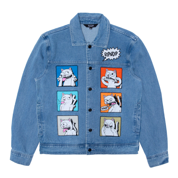 351544 Frustration Denim Jacket (Medium Wash)