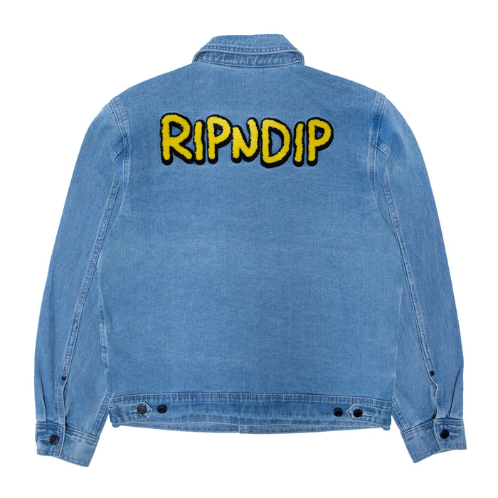 351544 Frustration Denim Jacket (Medium Wash)