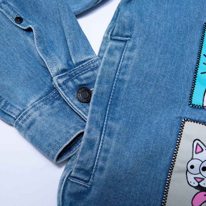 351544 Frustration Denim Jacket (Medium Wash)