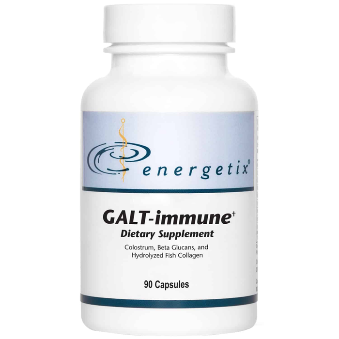 GALT-immune (Gut Associated Lymphoid Tissue) is a combination of colostrum, beta glucans, and pre-digested ocean fish protein. This formula was designed to help maintain normal immune response and digestive function.*