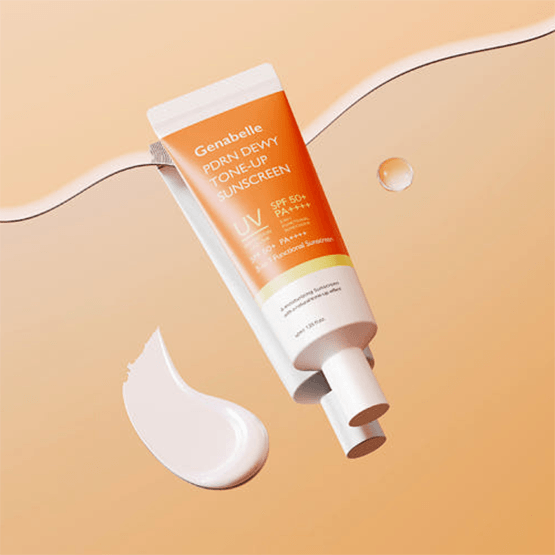 [Genabelle] PDRN Dewy Tone-Up Sunscreen SPF 50+ PA++++ 40ml - Ballagrio