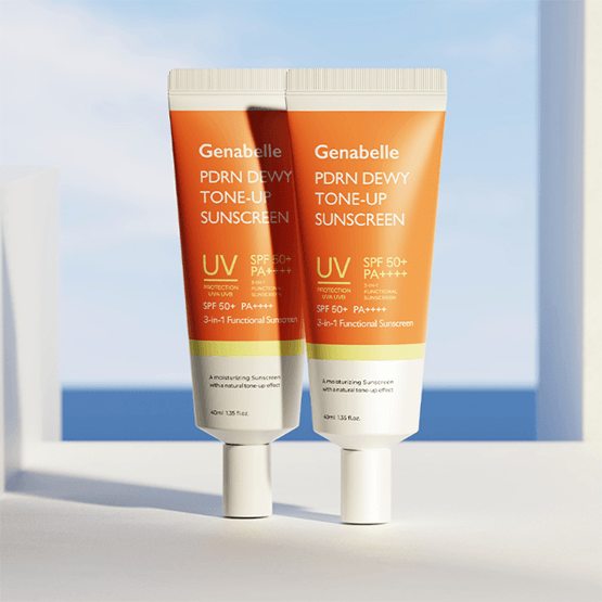 [Genabelle] PDRN Dewy Tone-Up Sunscreen SPF 50+ PA++++ 40ml - Ballagrio