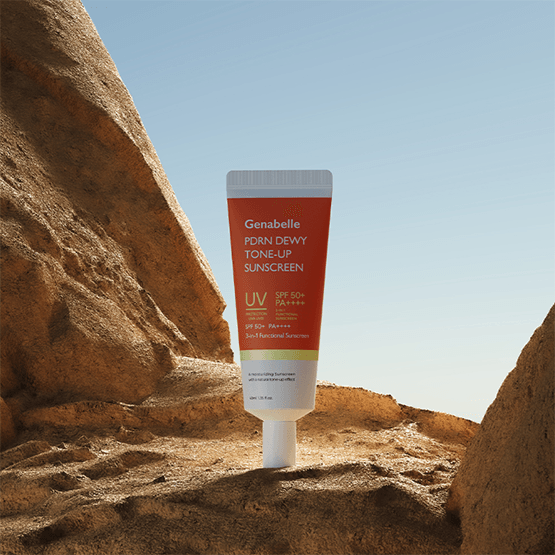 [Genabelle] PDRN Dewy Tone-Up Sunscreen SPF 50+ PA++++ 40ml - Ballagrio