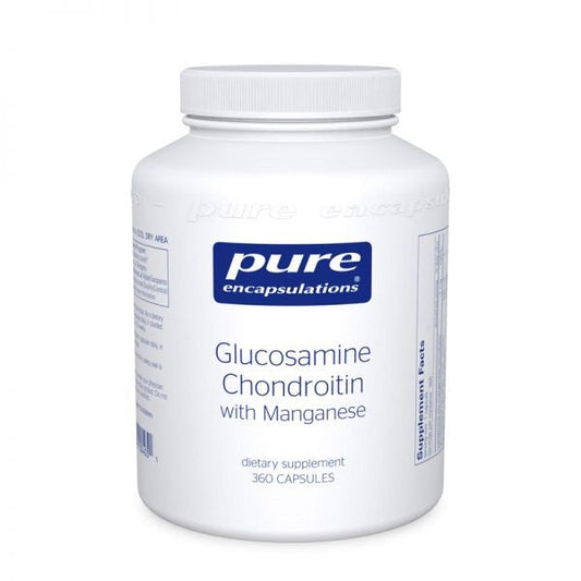 Glucosamine + Chondroitin with Manganese 360 capsules by Pure Encapsulations