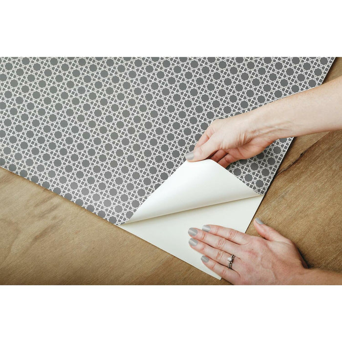 Grey Caning Peel & Stick Wallpaper - EonShoppee