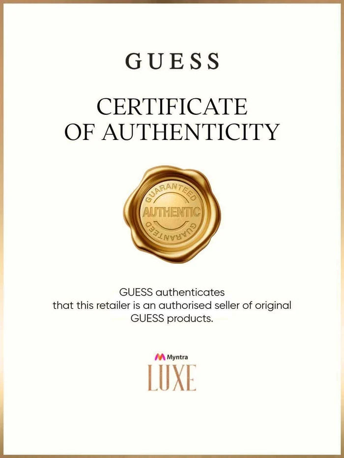 Guess Round 46mm Black Dial Analog Watch - GW0803G1