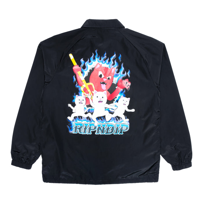 RIPNDIP Hades Coach Jacket (Black)