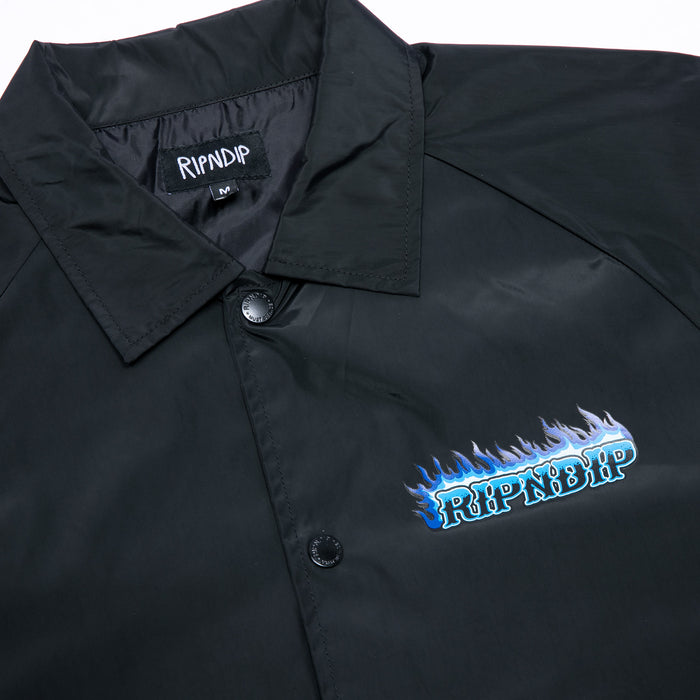 RIPNDIP Hades Coach Jacket (Black)