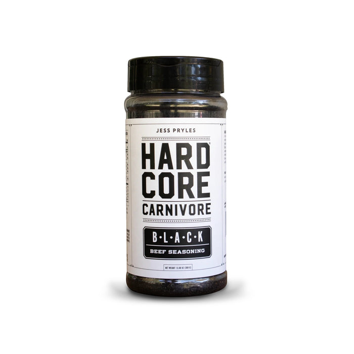 Hardcore Carnivore Black BBQ Rub - 368g (13oz) - CLEARANCE