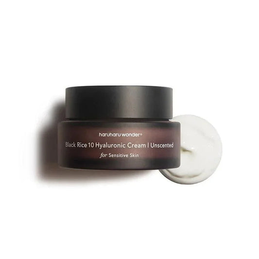 [Haruharu Wonder] Black Rice 10 Hyaluronic Cream (Unscented for Sensitive Skin) 50ml - Ballagrio