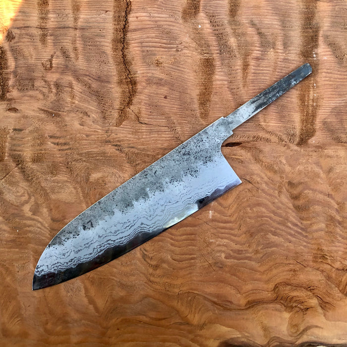Hatsukokoro Inazuma Aogami Super Santoku 175 mm - Blade Only