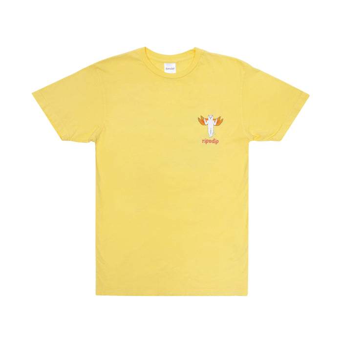 RIPNDIP Heady Angel Tee (Buttercup)