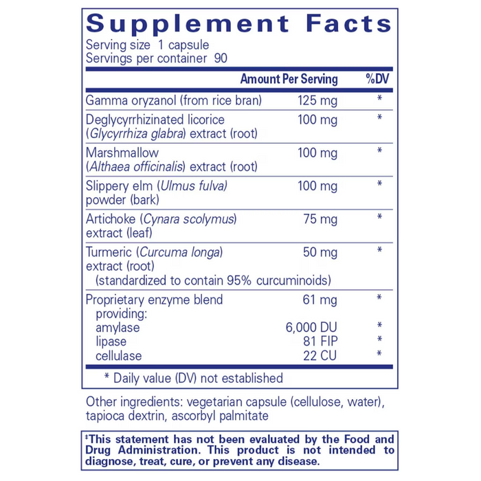 Heartburn Essentials 90 capsules by Pure