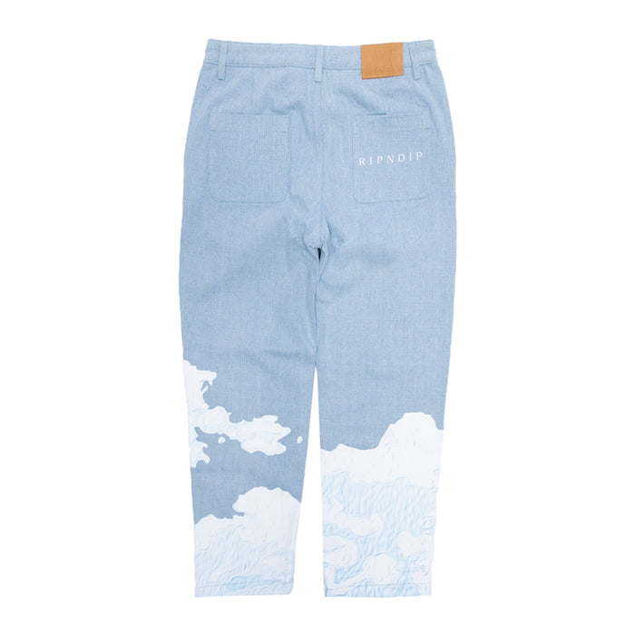 RIPNDIP Heaven And Hell Denim Pants (Light Wash)