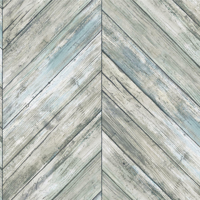 Herringbone Wood Boards Peel & Stick Wallpaper - EonShoppee