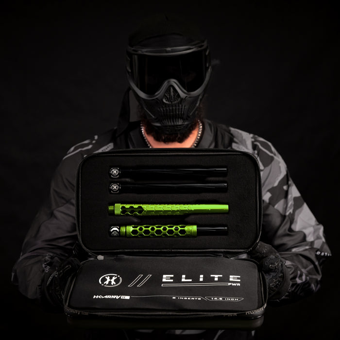 Hex PWR Barrel Kit - Lime - Black Inserts