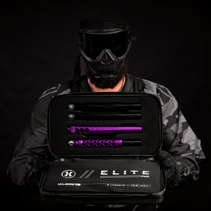 Hex PWR Barrel Kit - Purple - Black Inserts