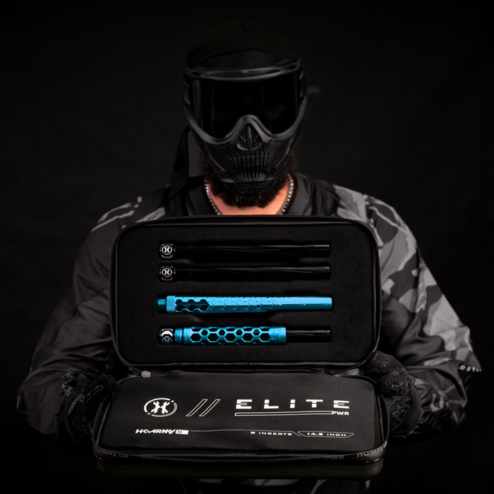 Hex PWR Barrel Kit - Turquoise - Black Inserts