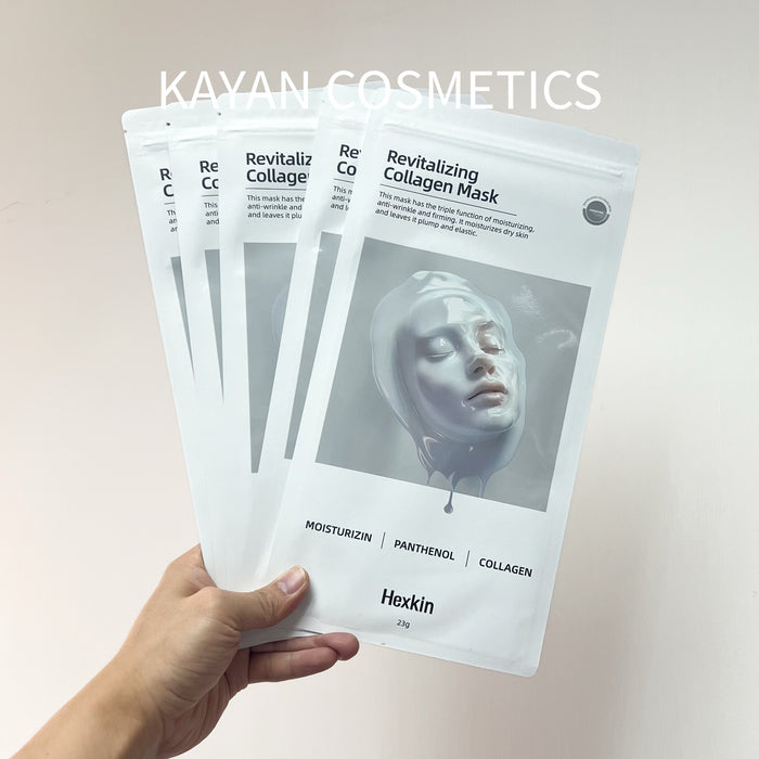 HEXKIN 童顏膠原炮灌注面膜 Revitalizing Collagen Mask 1盒5片