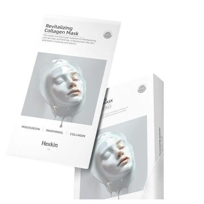 HEXKIN 童顏膠原炮灌注面膜 Revitalizing Collagen Mask 1盒5片