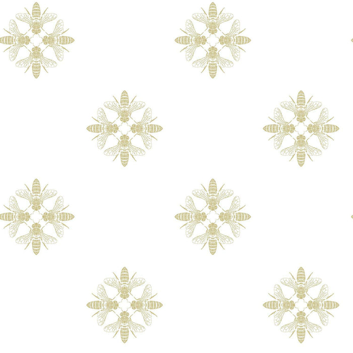 Honey Bee Peel & Stick Wallpaper - EonShoppee