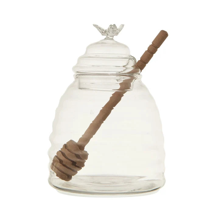 Honey Jar with Honey Dipper