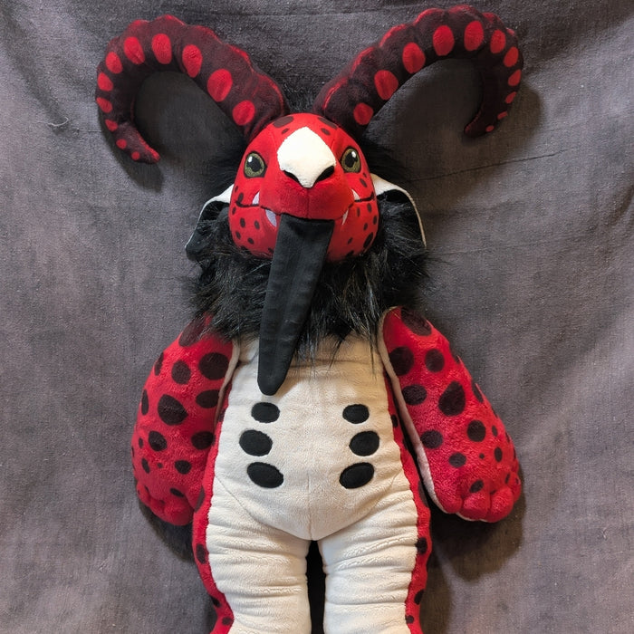 HUGE KRAMPUS PLUSH MADE BY BARKSBOG!