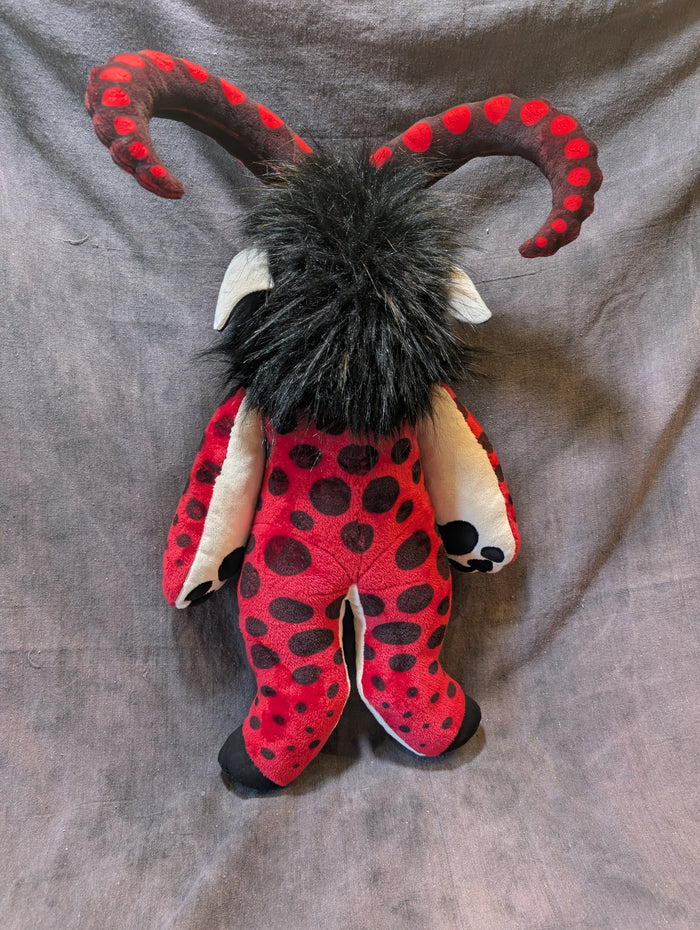HUGE KRAMPUS PLUSH MADE BY BARKSBOG!