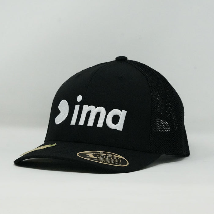 ima Recycled Mesh Cap Black