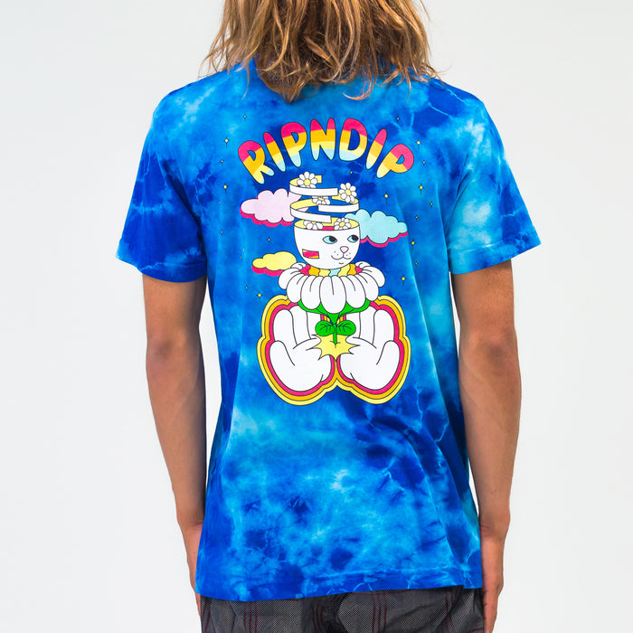 RIPNDIP Imagine Tee (Blue Lightning Wash)